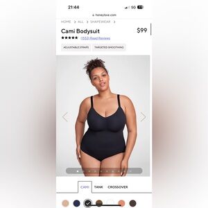 HoneyLove Liftwear Cami Bodysuit Shapewear